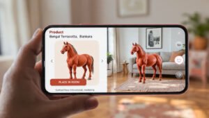 The Phygital Gallery: Using WebAR to Sell Kolkata’s Sculptures to the World