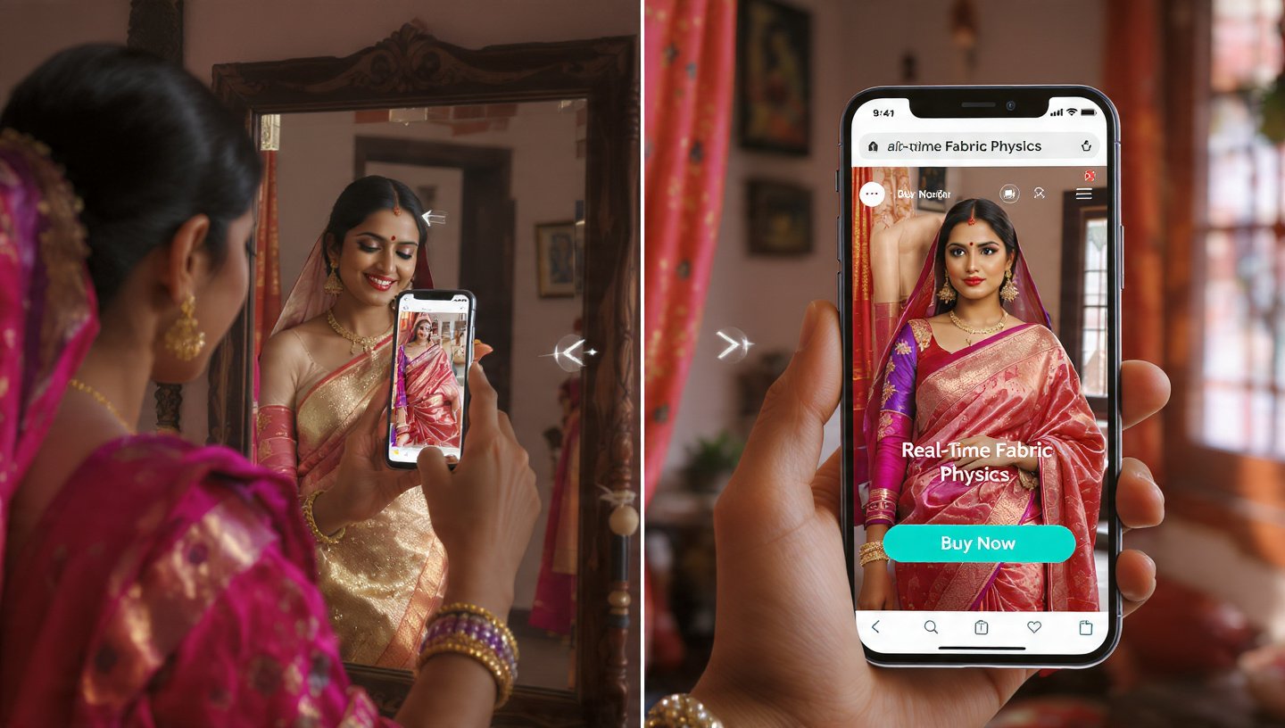 The Living Mirror: Bringing Virtual Fitting Rooms to Every Kolkata Smartphone